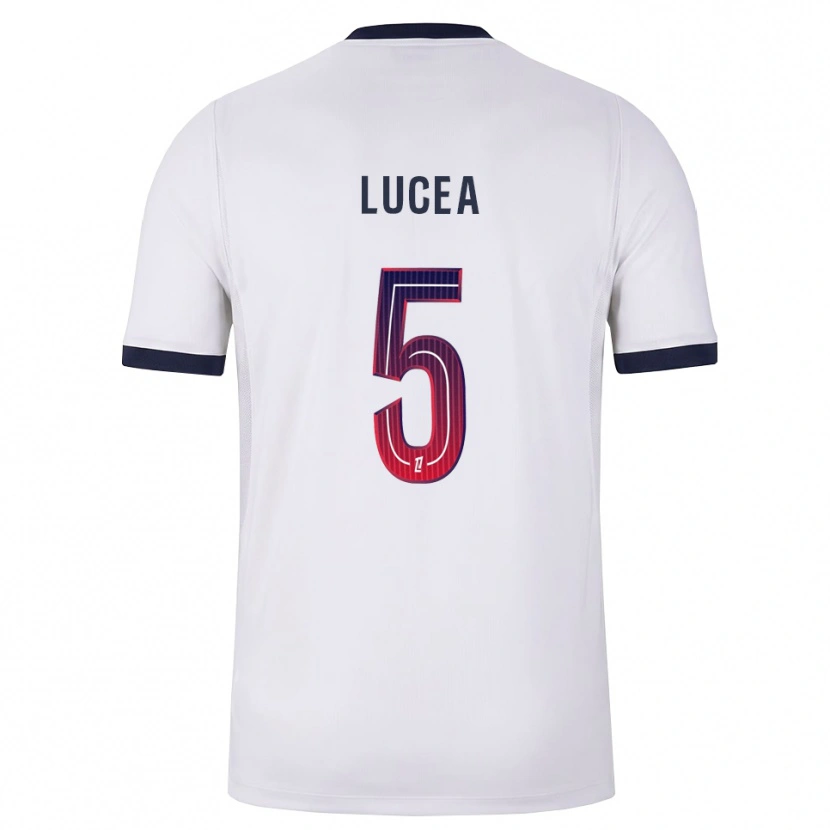 DanxenメンズDimitri Lucea#5白黒赤アウェイシャツ2026/27ジャージーユニフォーム
