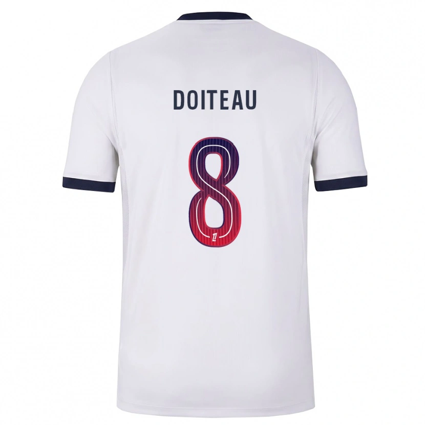 DanxenメンズBenoit Doiteau#8白黒赤アウェイシャツ2026/27ジャージーユニフォーム