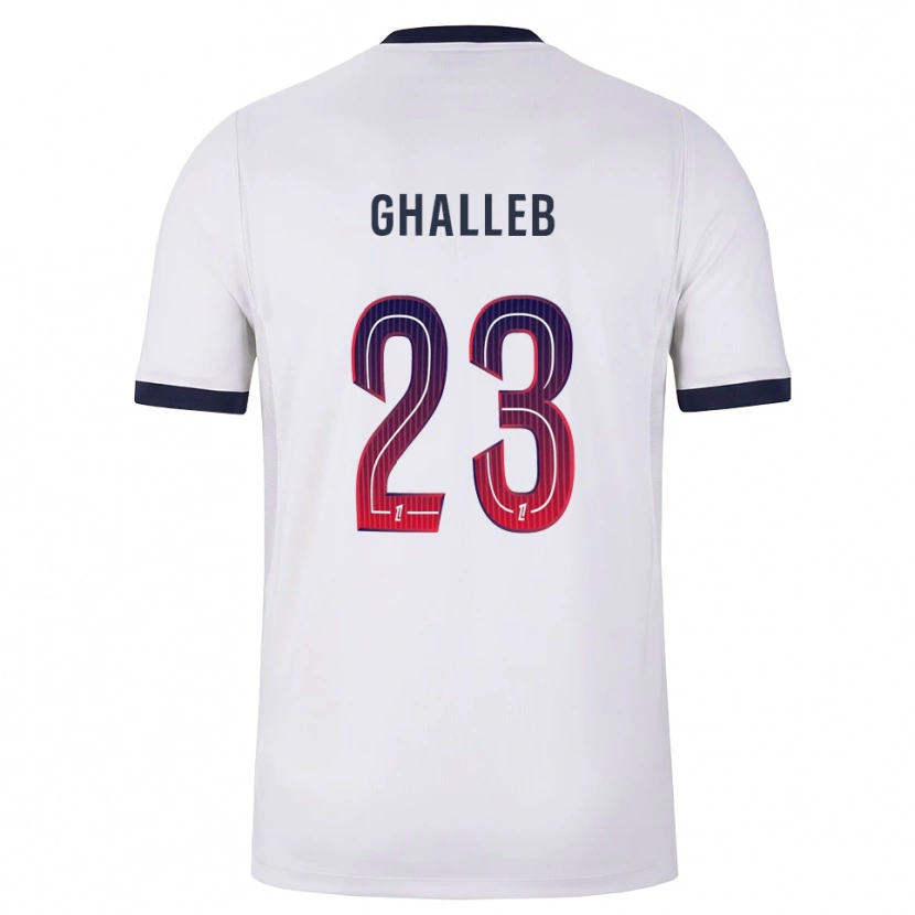 DanxenメンズEdem Ghalleb#23白黒赤アウェイシャツ2026/27ジャージーユニフォーム