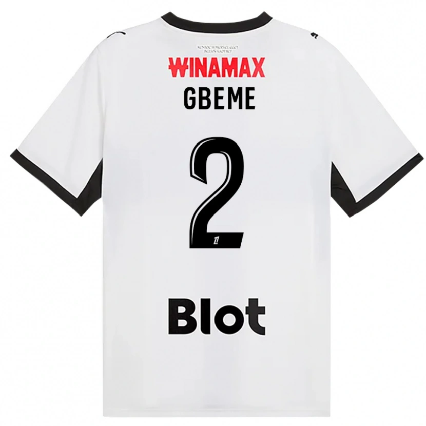 DanxenメンズMervin Gbeme#2黒白赤アウェイシャツ2026/27ジャージーユニフォーム