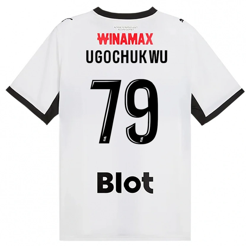 DanxenメンズChibuike Ugochukwu#79黒白赤アウェイシャツ2026/27ジャージーユニフォーム