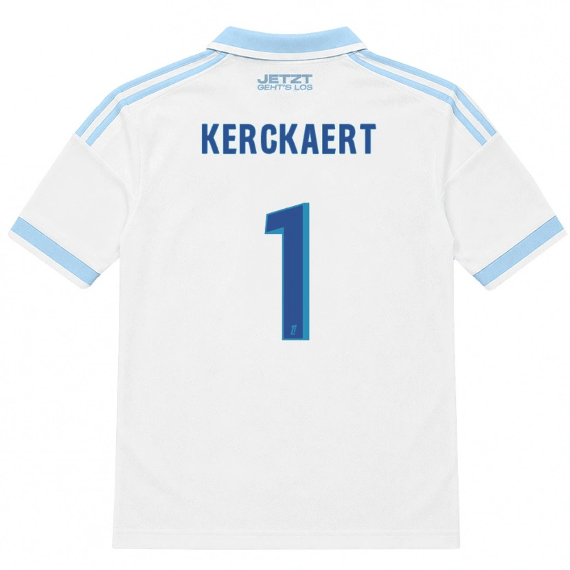 DanxenメンズGabriel Kerckaert#1ライトスカイブルー 白 赤アウェイシャツ2026/27ジャージーユニフォーム