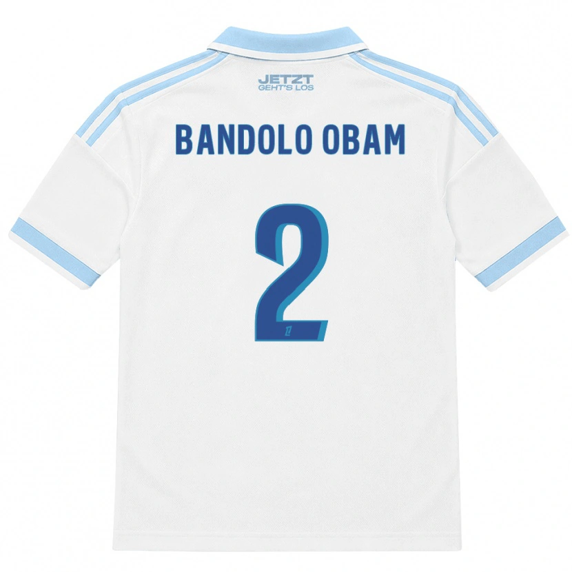 DanxenメンズRandy Bandolo Obam#2ライトスカイブルー 白 赤アウェイシャツ2026/27ジャージーユニフォーム