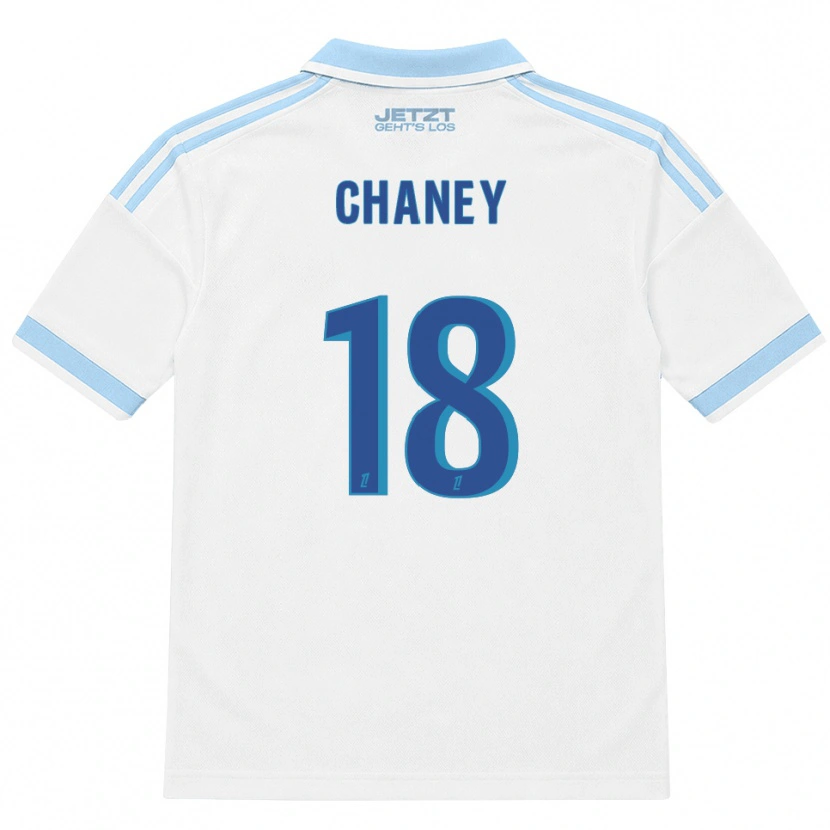 DanxenメンズAmanda Chaney#18ライトスカイブルー 白 赤アウェイシャツ2026/27ジャージーユニフォーム
