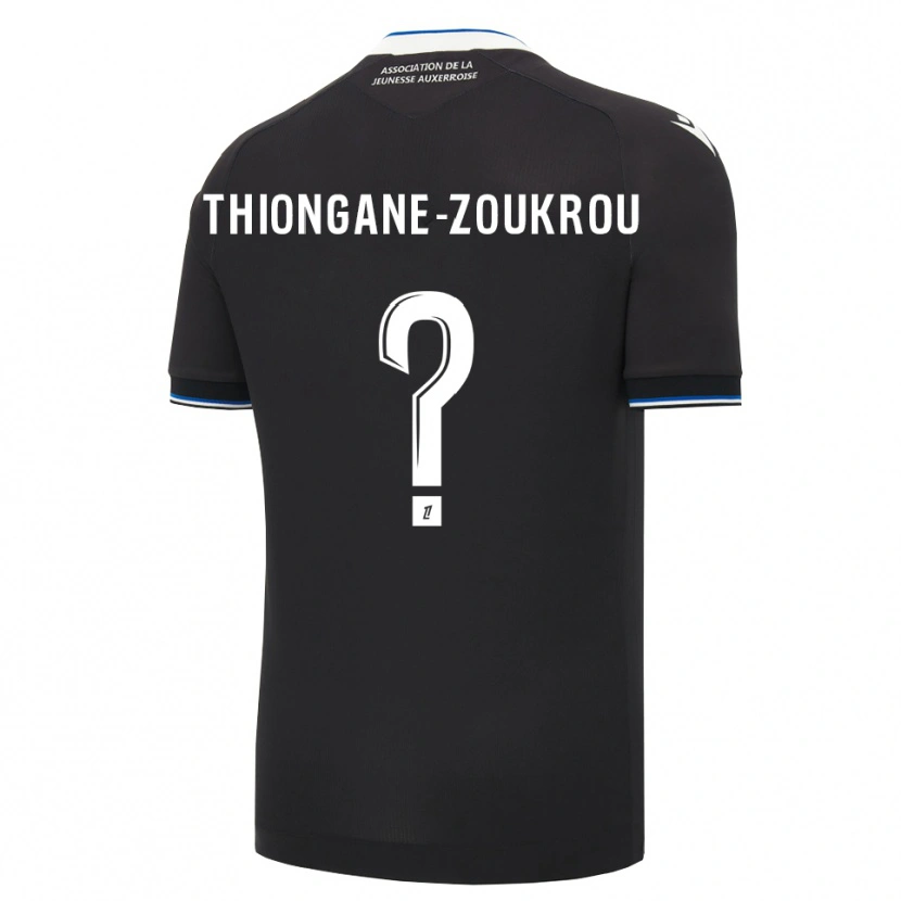 DanxenメンズAckah-Tidiane Zoukrou#0黒 青 白アウェイシャツ2026/27ジャージーユニフォーム