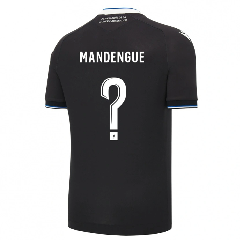 DanxenメンズRayan Mandengue#0黒 青 白アウェイシャツ2026/27ジャージーユニフォーム