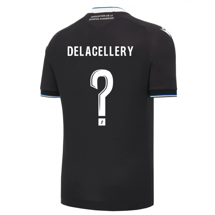 DanxenメンズCoralie Delacellery#0黒 青 白アウェイシャツ2026/27ジャージーユニフォーム