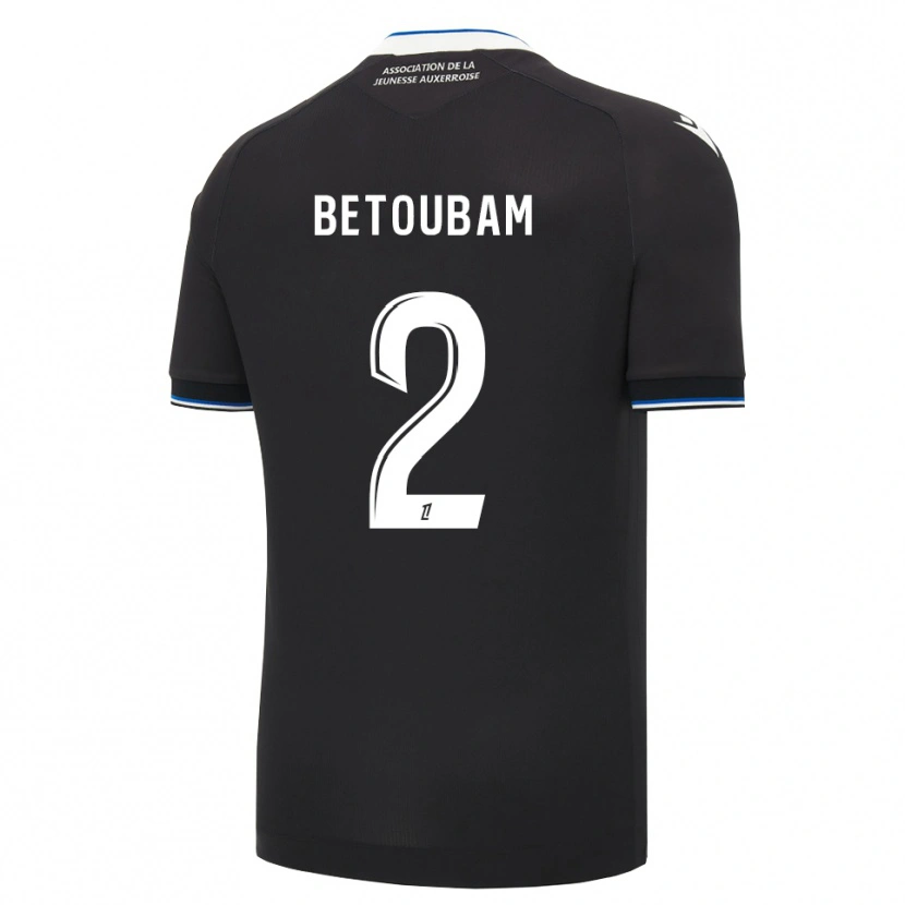 DanxenメンズClément Betoubam#2黒 青 白アウェイシャツ2026/27ジャージーユニフォーム