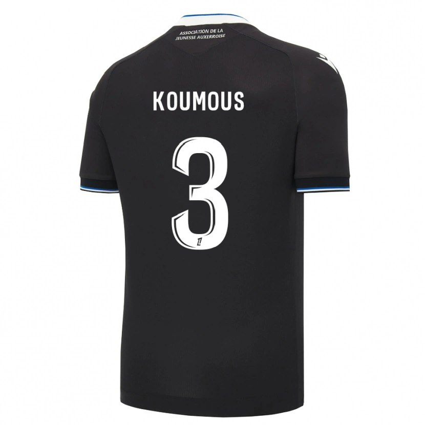 DanxenメンズKen Koumous#3黒 青 白アウェイシャツ2026/27ジャージーユニフォーム