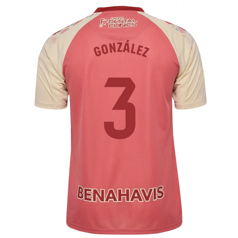 DanxenメンズÓscar González#3ライトピンク 赤 青アウェイシャツ2026/27ジャージーユニフォーム