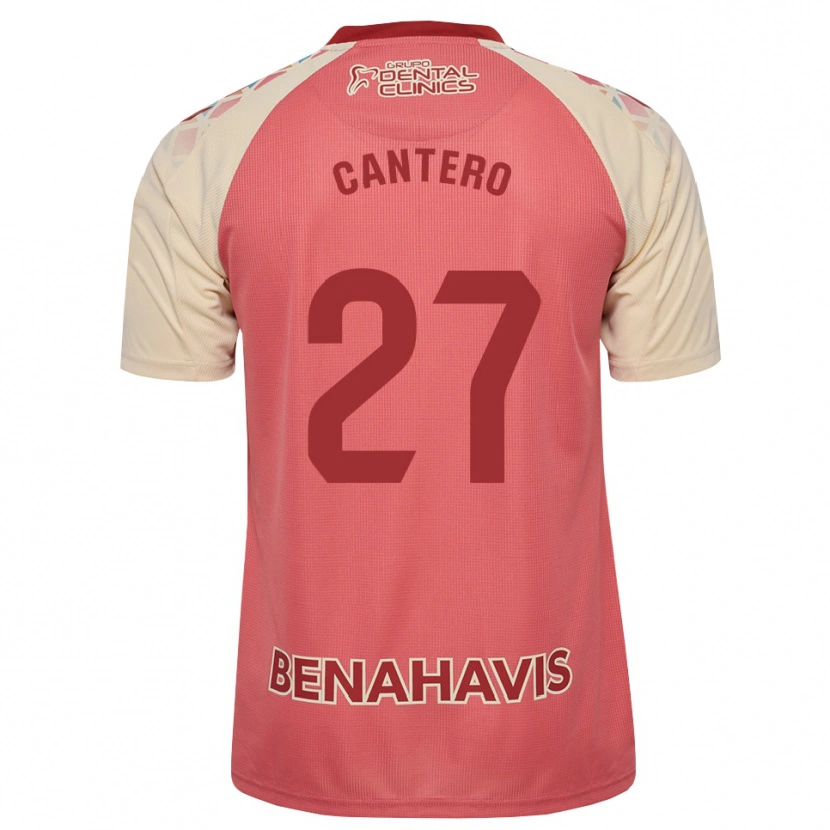 DanxenメンズCris Cantero#27ライトピンク 赤 青アウェイシャツ2026/27ジャージーユニフォーム