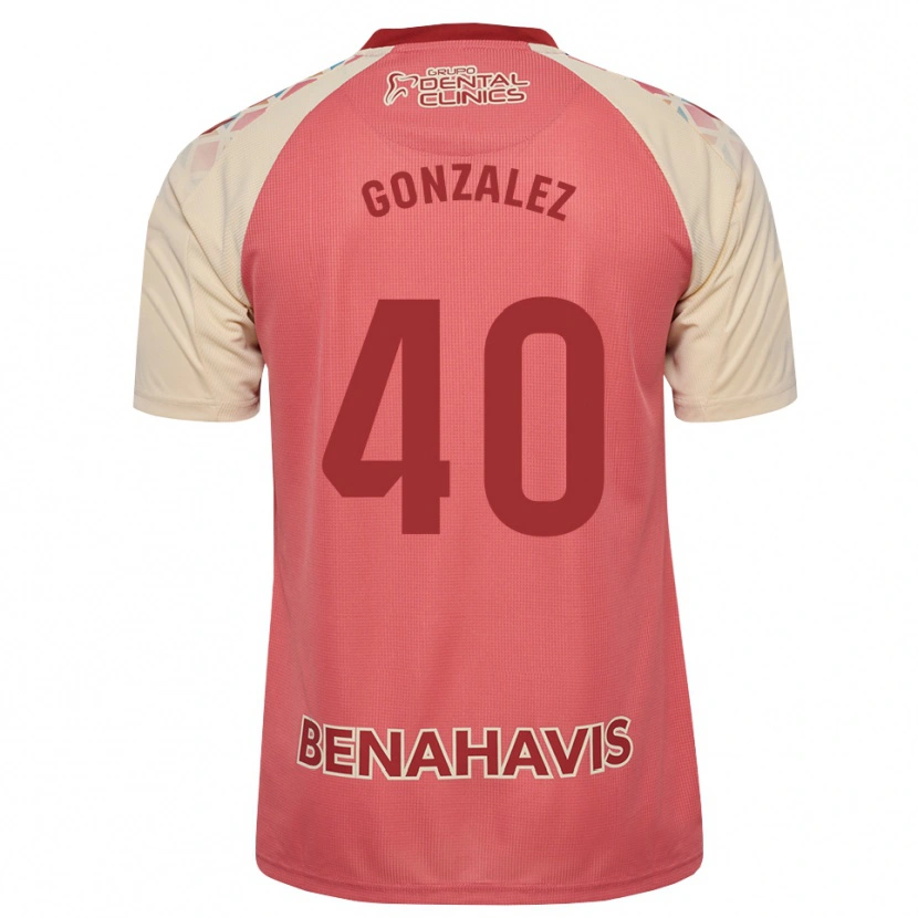 DanxenメンズCarol González#40ライトピンク 赤 青アウェイシャツ2026/27ジャージーユニフォーム