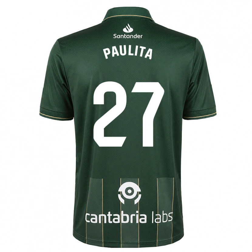 DanxenメンズPaula García Hontañón#27ダークスレートグレー 白アウェイシャツ2026/27ジャージーユニフォーム