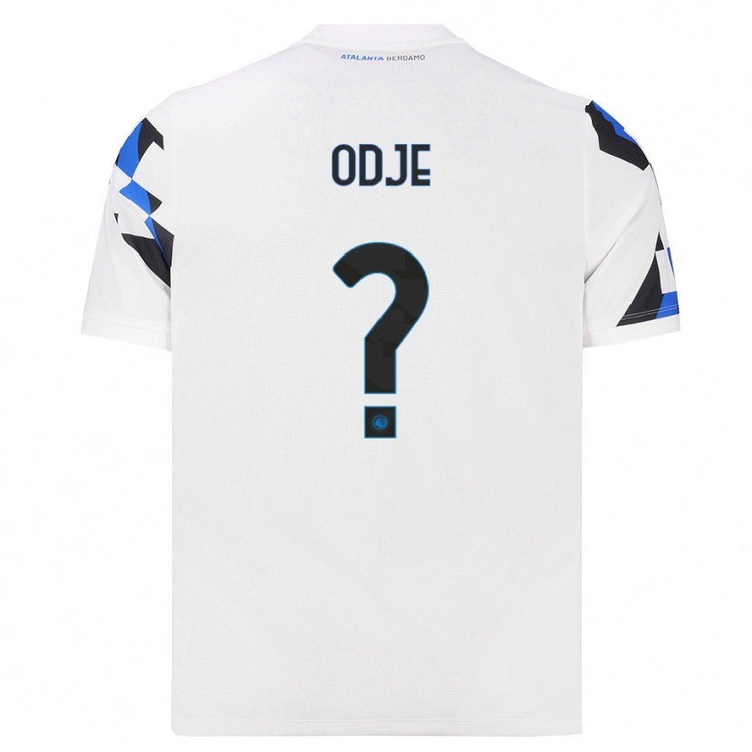 DanxenメンズJeff Odje#0ホワイト レッドブルーアウェイシャツ2026/27ジャージーユニフォーム