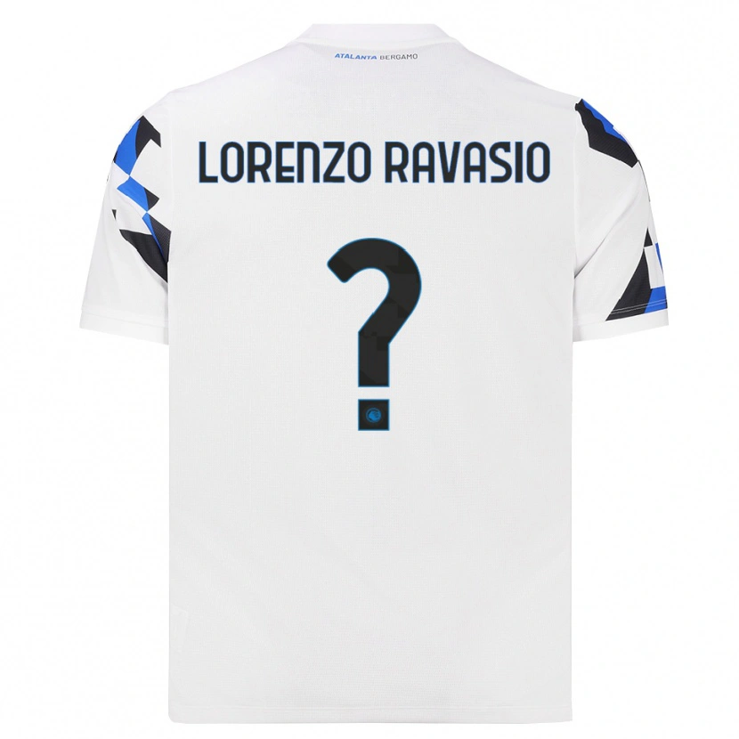 DanxenメンズPietro Lorenzo Ravasio#0ホワイト レッドブルーアウェイシャツ2026/27ジャージーユニフォーム