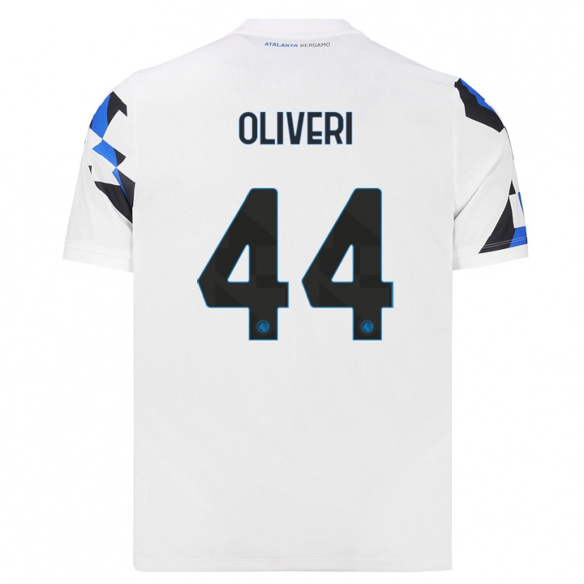 DanxenメンズAndrea Oliveri#44ホワイト レッドブルーアウェイシャツ2026/27ジャージーユニフォーム