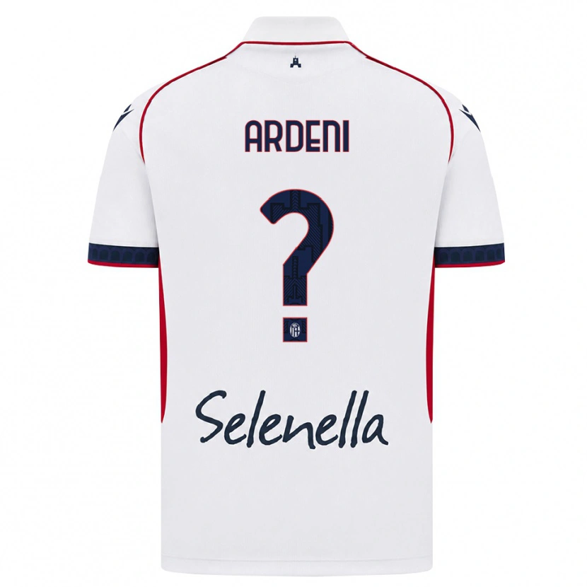 DanxenメンズJody Ardeni#0ホワイト レッド ロイヤルブルーアウェイシャツ2026/27ジャージーユニフォーム