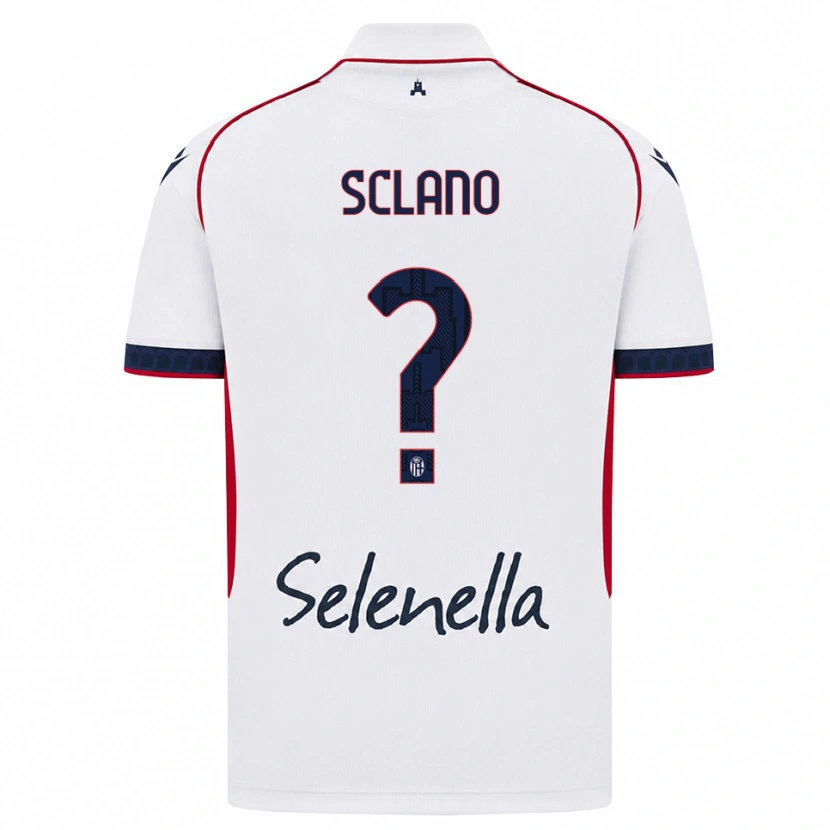 DanxenメンズSaymon Sclano#0ホワイト レッド ロイヤルブルーアウェイシャツ2026/27ジャージーユニフォーム