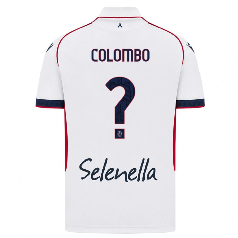 DanxenメンズValentina Colombo#0ホワイト レッド ロイヤルブルーアウェイシャツ2026/27ジャージーユニフォーム
