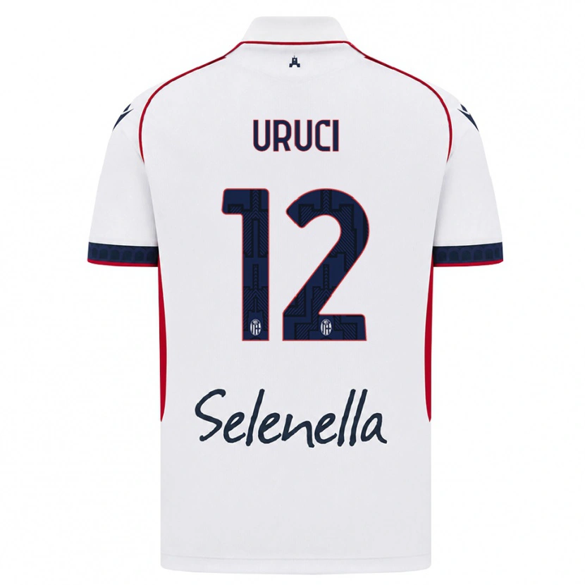 DanxenメンズKlejton Uruci#12ホワイト レッド ロイヤルブルーアウェイシャツ2026/27ジャージーユニフォーム