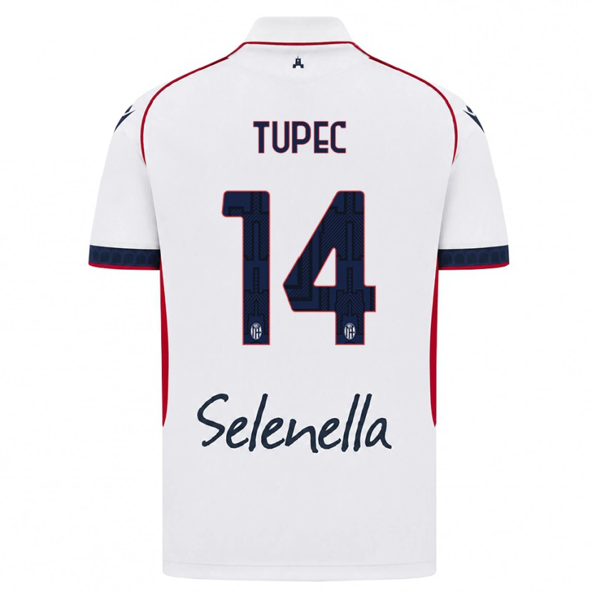 DanxenメンズLeos Tupec#14ホワイト レッド ロイヤルブルーアウェイシャツ2026/27ジャージーユニフォーム