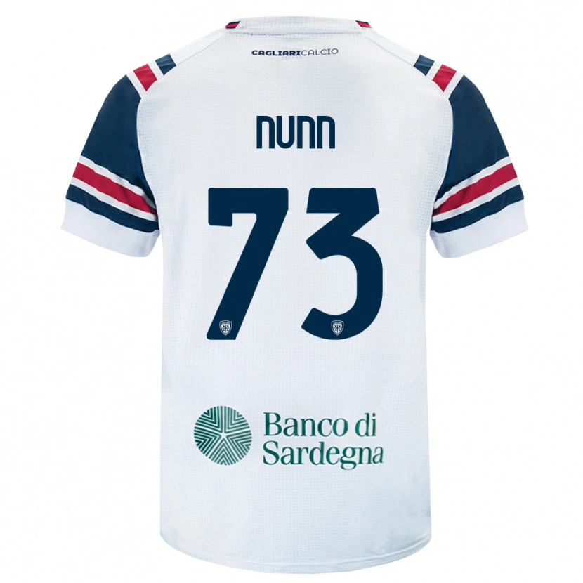 DanxenメンズJack Nunn#73ホワイト レッド グリーンアウェイシャツ2026/27ジャージーユニフォーム