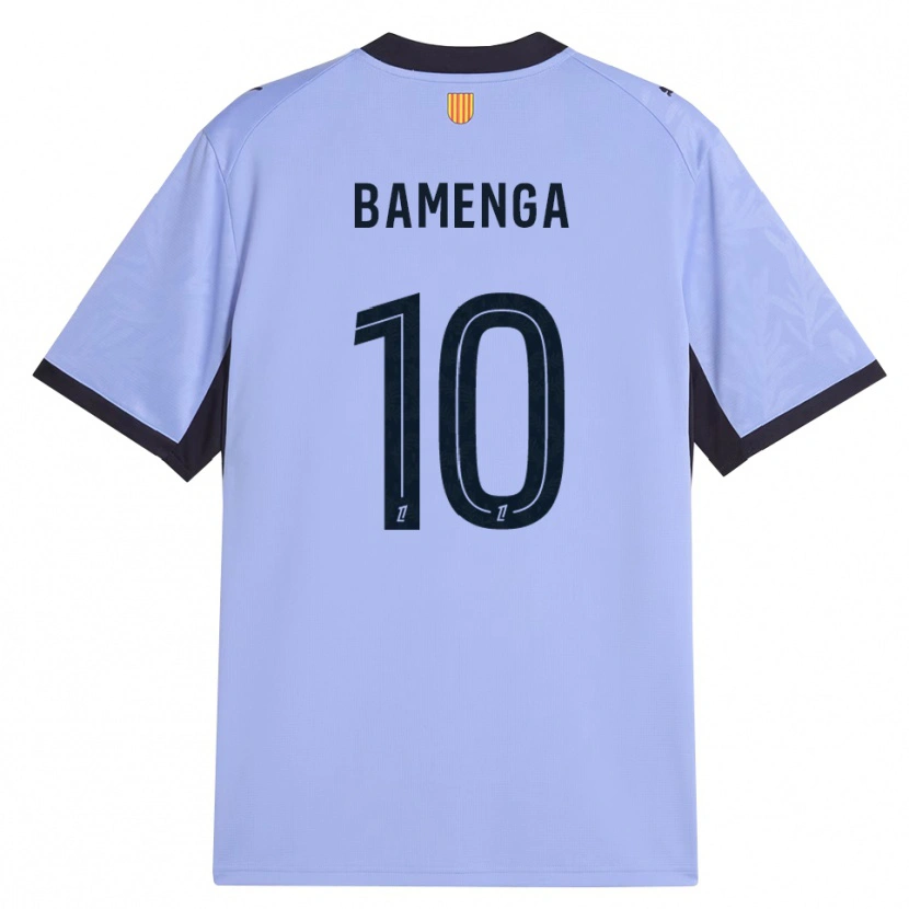DanxenメンズNaomie Bamenga#10ラベンダー 黒サードユニフォームシャツ2026/27ジャージーユニフォーム