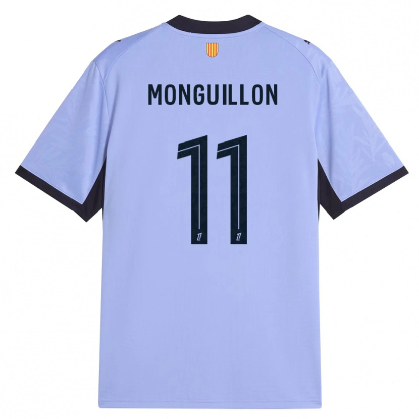 DanxenメンズCoralie Monguillon#11ラベンダー 黒サードユニフォームシャツ2026/27ジャージーユニフォーム