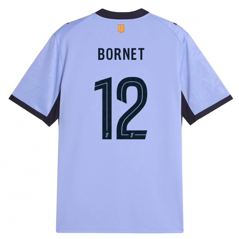 DanxenメンズCamille Bornet#12ラベンダー 黒サードユニフォームシャツ2026/27ジャージーユニフォーム