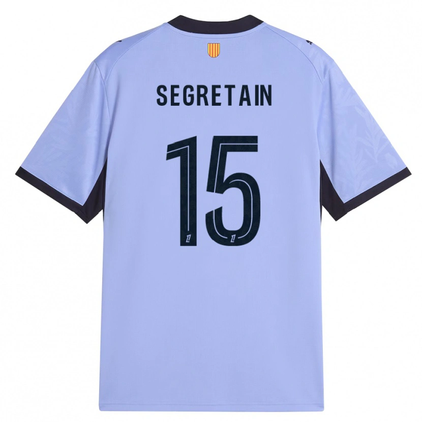 DanxenメンズJulie Ségrétain#15ラベンダー 黒サードユニフォームシャツ2026/27ジャージーユニフォーム