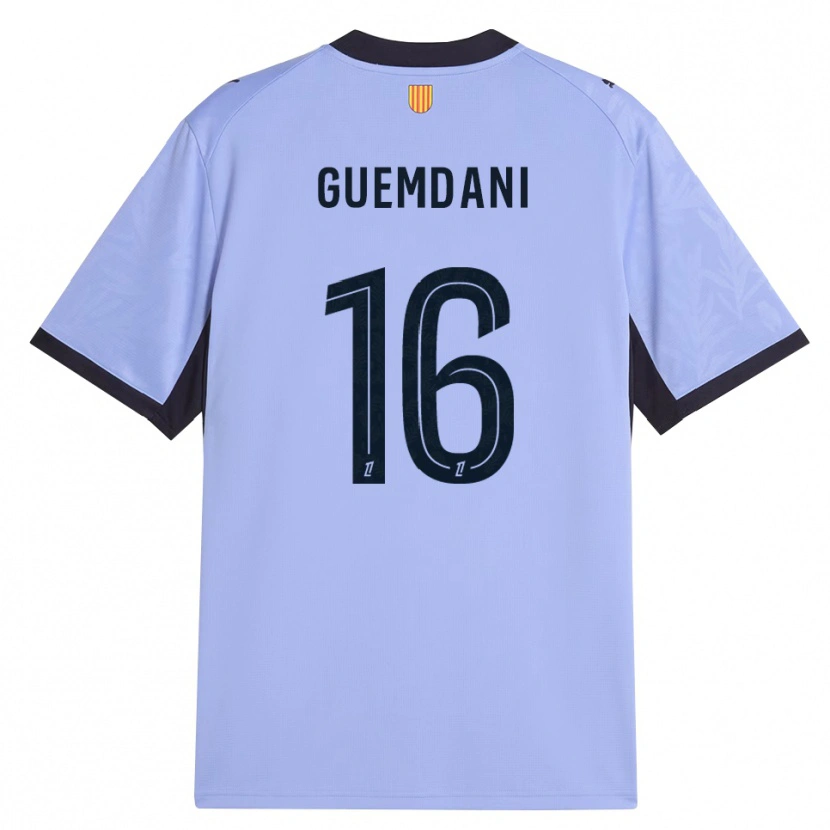 DanxenメンズIvan Guemdani#16ラベンダー 黒サードユニフォームシャツ2026/27ジャージーユニフォーム