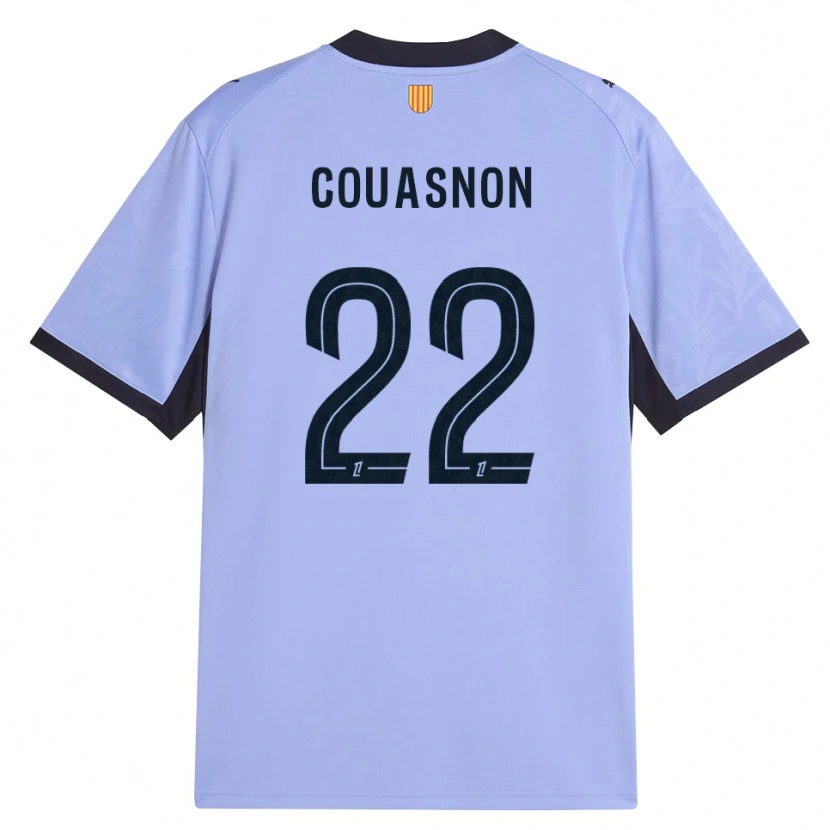 DanxenメンズRoxane Couasnon#22ラベンダー 黒サードユニフォームシャツ2026/27ジャージーユニフォーム