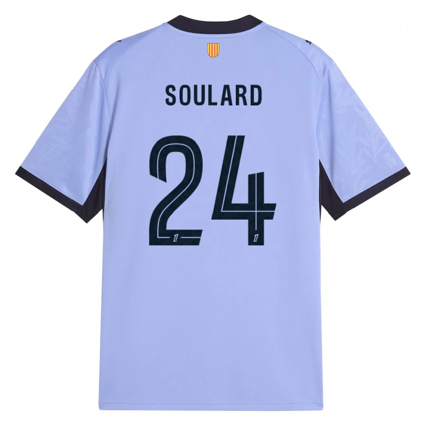 Danxenメンズアマンディーヌ・スーラード#24ラベンダー 黒サードユニフォームシャツ2026/27ジャージーユニフォーム