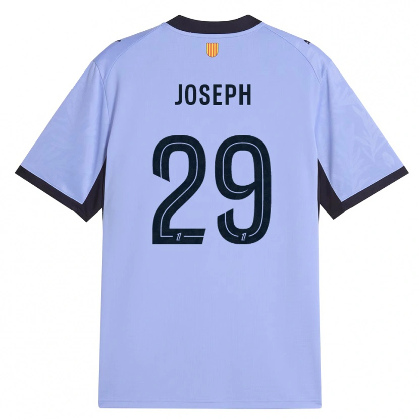 DanxenメンズDarlina Joseph#29ラベンダー 黒サードユニフォームシャツ2026/27ジャージーユニフォーム