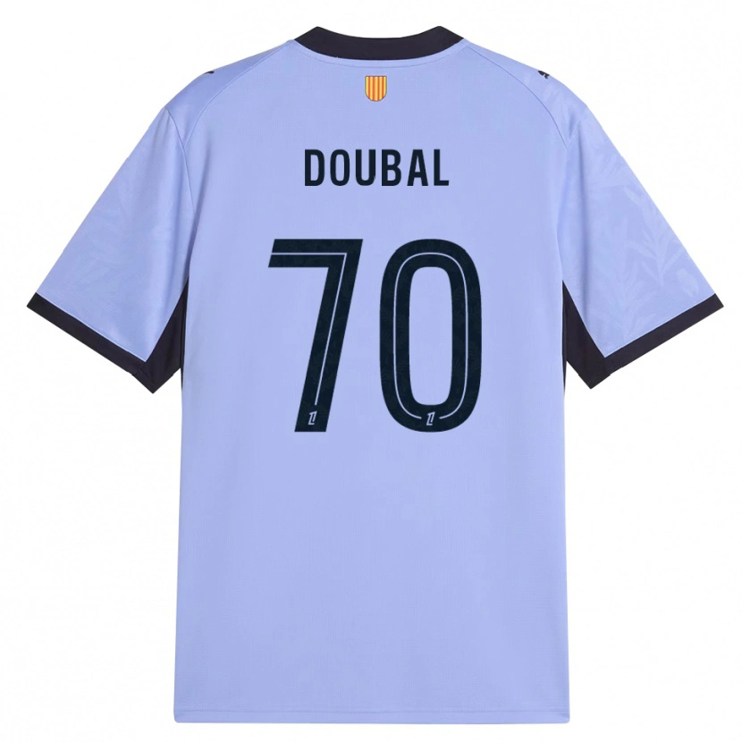 DanxenメンズAnis Doubal#70ラベンダー 黒サードユニフォームシャツ2026/27ジャージーユニフォーム