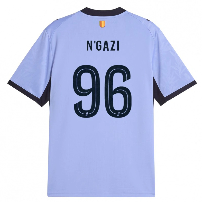 DanxenメンズChloé N'gazi#96ラベンダー 黒サードユニフォームシャツ2026/27ジャージーユニフォーム