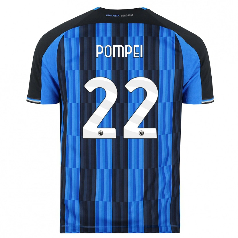 DanxenメンズThomas Pompei#22ブルー ブラック レッドホームシャツ2026/27ジャージーユニフォーム