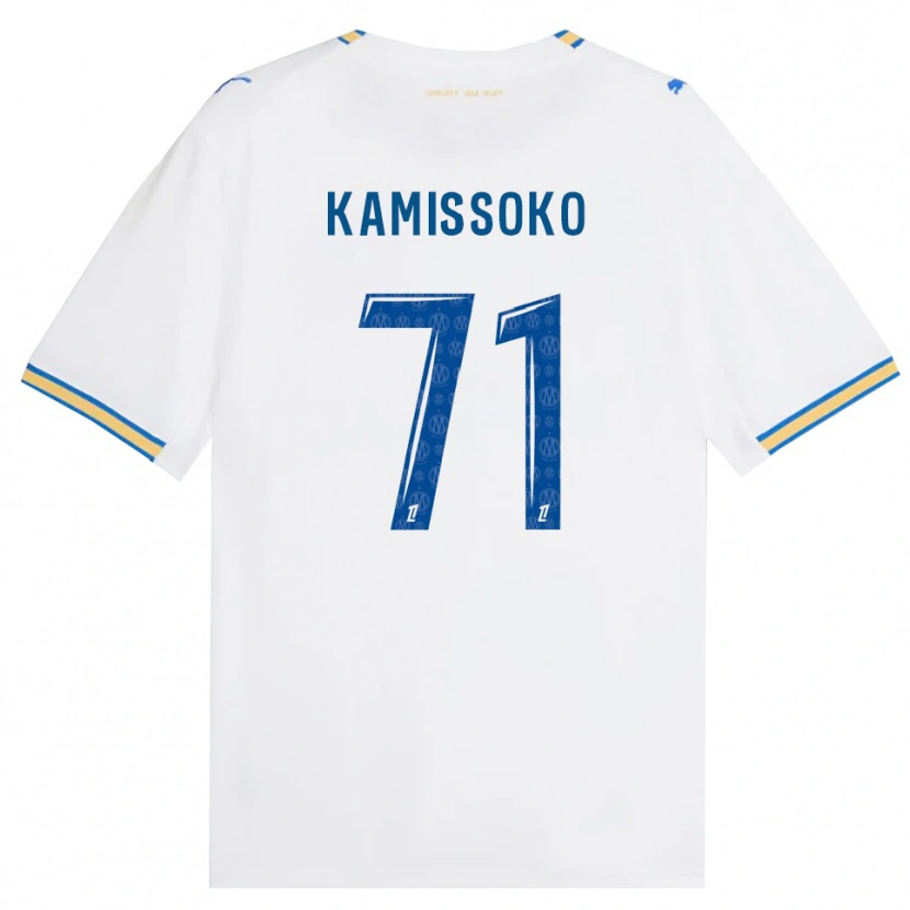 DanxenレディースNouhoum Kamissoko#71ドジャーブルー 白ホームシャツ2026/27ジャージーユニフォーム