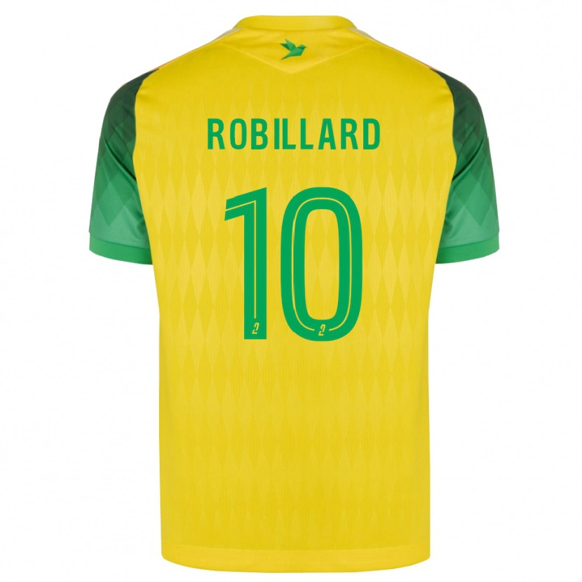 DanxenレディースCamille Robillard#10黄 緑 赤ホームシャツ2026/27ジャージーユニフォーム