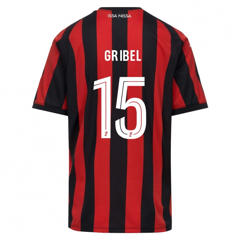 DanxenレディースNaomie Gribel#15赤 黒 白ホームシャツ2026/27ジャージーユニフォーム