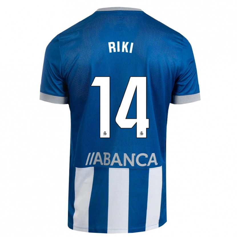DanxenレディースRiki Rodríguez#14青 グレー 白ホームシャツ2026/27ジャージーユニフォーム