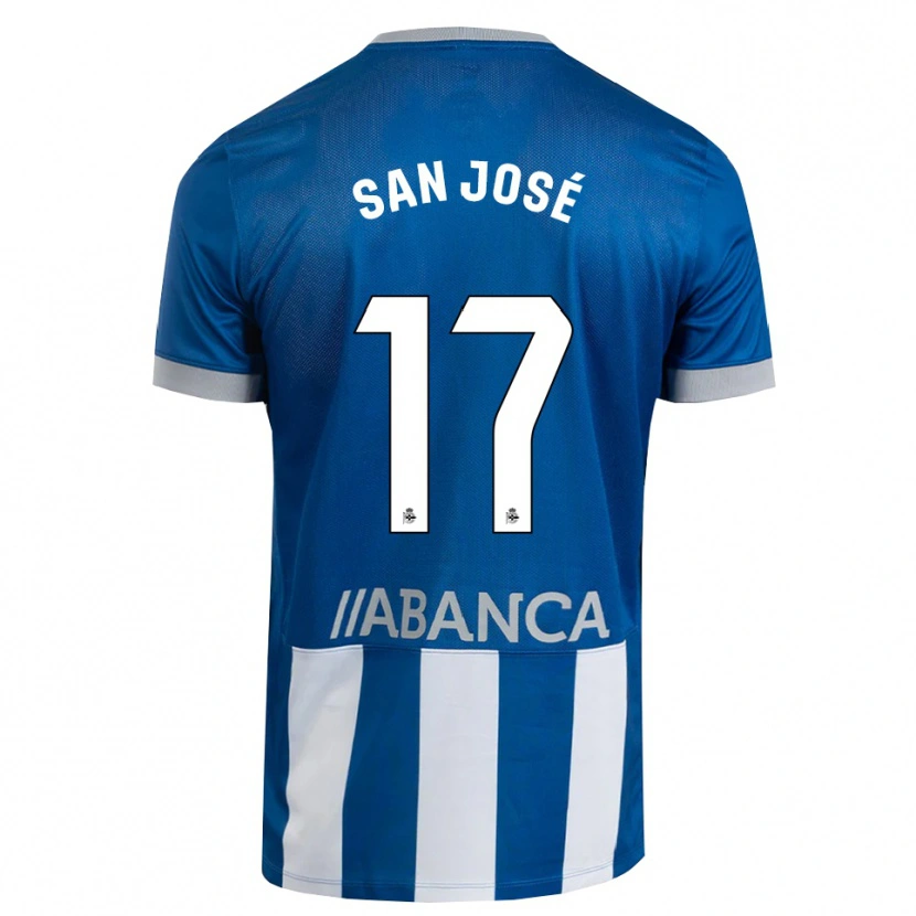 DanxenレディースKoke San José#17青 グレー 白ホームシャツ2026/27ジャージーユニフォーム
