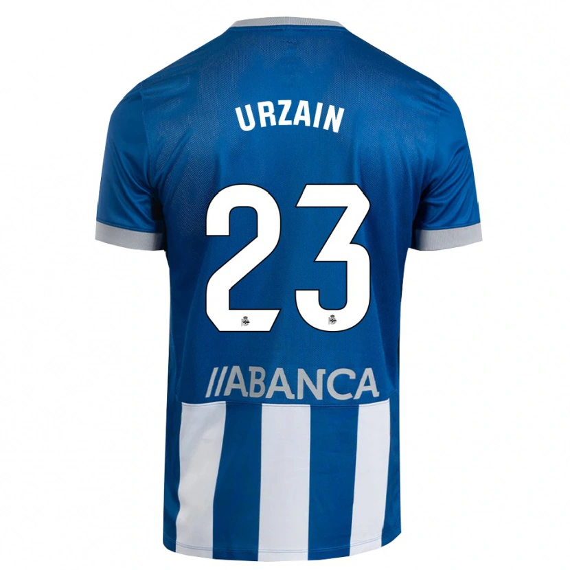 DanxenレディースFabián Urzain#23青 グレー 白ホームシャツ2026/27ジャージーユニフォーム