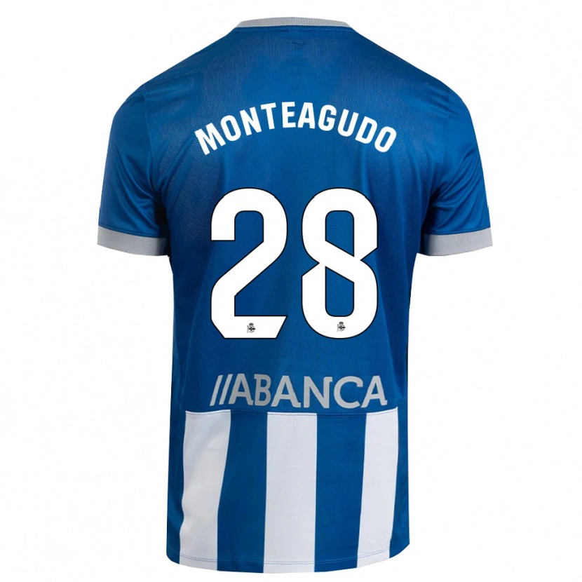 DanxenレディースPaula Monteagudo#28青 グレー 白ホームシャツ2026/27ジャージーユニフォーム