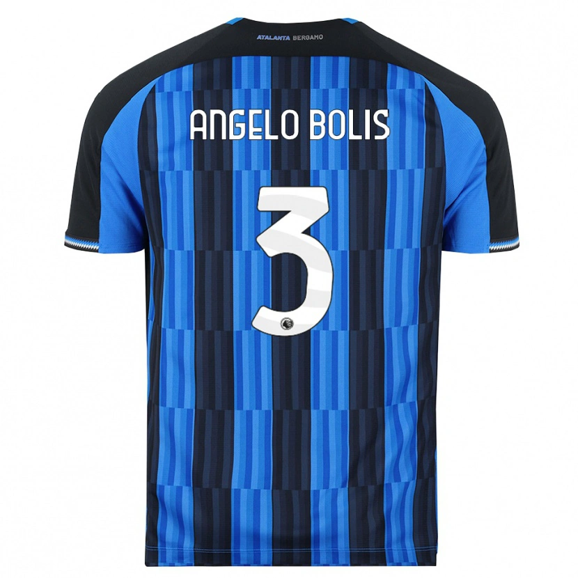 DanxenレディースTommaso Angelo Bolis#3ブルー ブラック レッドホームシャツ2026/27ジャージーユニフォーム