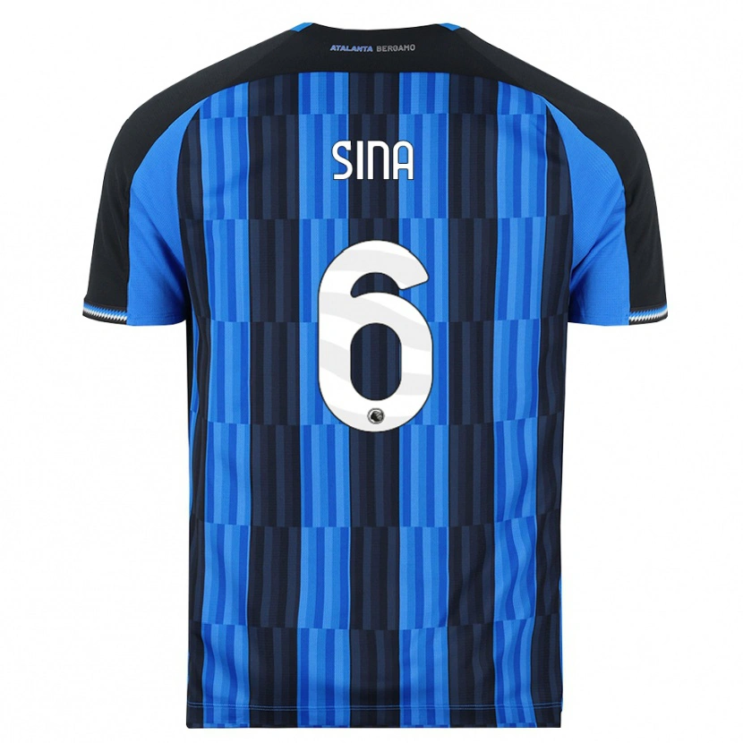 DanxenレディースSebastian Sina#6ブルー ブラック レッドホームシャツ2026/27ジャージーユニフォーム