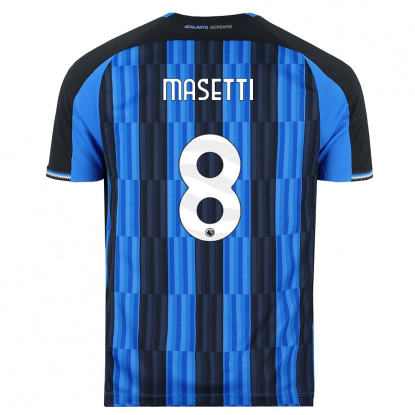 DanxenレディースFrancesco Masetti#8ブルー ブラック レッドホームシャツ2026/27ジャージーユニフォーム