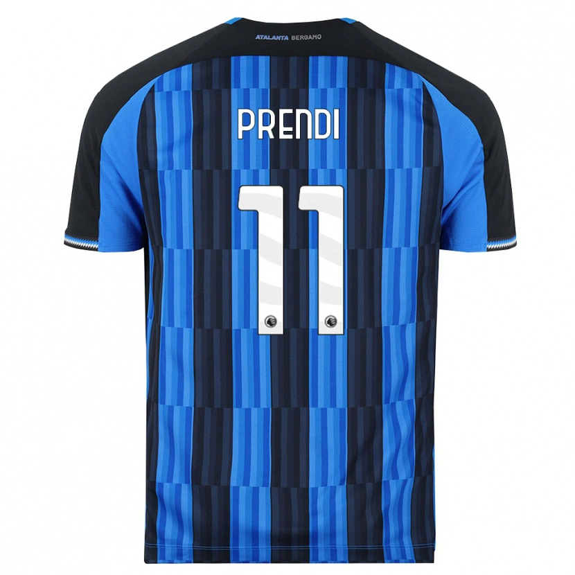 DanxenレディースSamuel Prendi#11ブルー ブラック レッドホームシャツ2026/27ジャージーユニフォーム