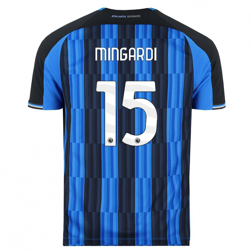 DanxenレディースDavide Mingardi#15ブルー ブラック レッドホームシャツ2026/27ジャージーユニフォーム
