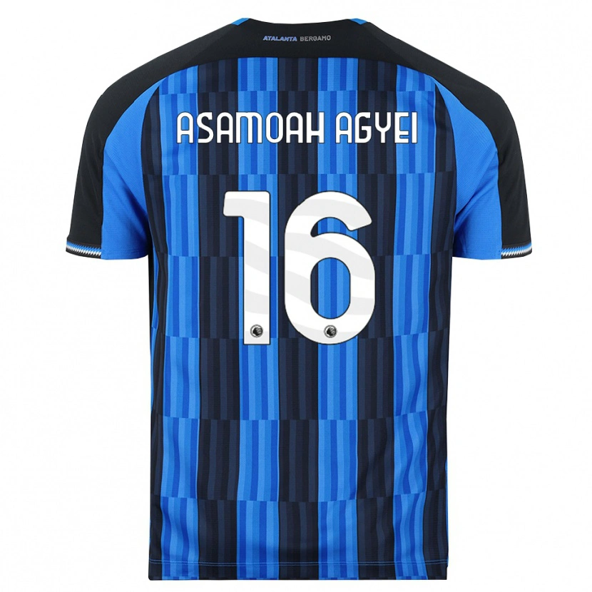 DanxenレディースYaw Asamoah Agyei#16ブルー ブラック レッドホームシャツ2026/27ジャージーユニフォーム